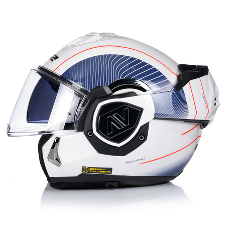 KASK MOTOCYKLOWY | LS2 FF906 ADVANT COOPER | SZCZĘKOWY + PINLOCK + PLECAK