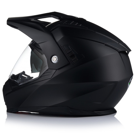 KASK MOTOCYKLOWY | VITO MOLINO MAT | ENDURO CROSS QUAD ATV + SZYBA + BLENDA