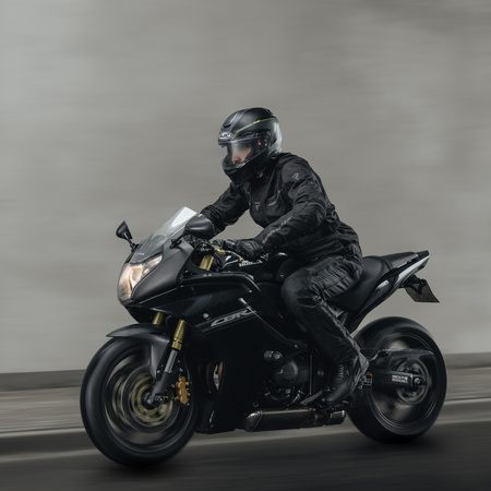 KURTKA MOTOCYKLOWA | REBELHORN HIKER III | TEKSTYLNA WODOODPORNA + GRATISY