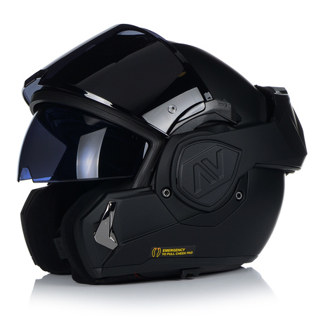  	KASK MOTOCYKLOWY | LS2 FF906 ADVANT NOIR | SZCZĘKOWY + PINLOCK + PLECAK