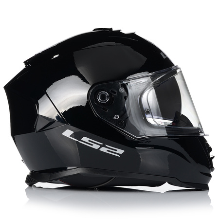 KASK MOTOCYKLOWY LS2 FF800 STORM II SOLID + PINLOCK + BLENDA ECER 22.06