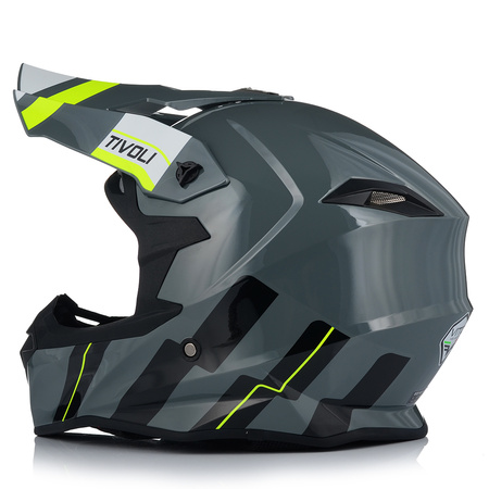 KASK MOTOCYKLOWY | VITO TIVOLI | OFF-ROAD ENDURO CROSS QUAD ATV + GOGLE 2XL