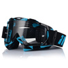 GOGLE MOTOCYKLOWE IMX MUD NIEBIESKIE ANTYPARA ANTIFOG CROSS QUAD ATV