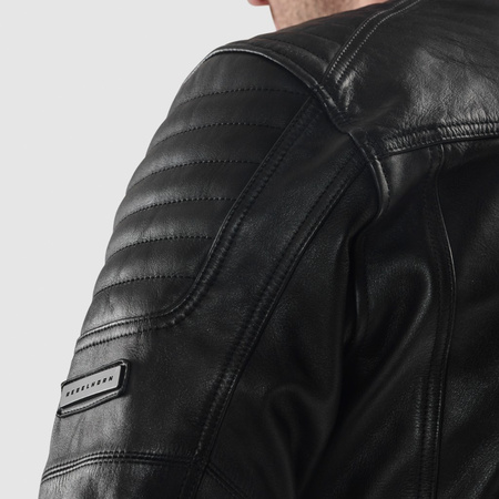 KURTKA MOTOCYKLOWA | REBELHORN HUNTER II | MĘSKA SKÓRZANA KLASYCZNA + GRATIS