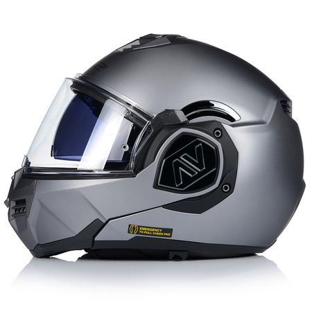 KASK MOTOCYKLOWY | LS2 FF906 ADVANT SOLID | SZCZĘKOWY + PINLOCK + PLECAK