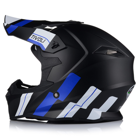 KASK MOTOCYKLOWY | VITO TIVOLI + GOGLE NAXA | OFF-ROAD ENDURO CROSS QUAD