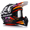 KASK MOTOCYKLOWY | LS2 MX708 FAST II + GOGLE | LEKKI ENDURO CROSS QUAD ATV