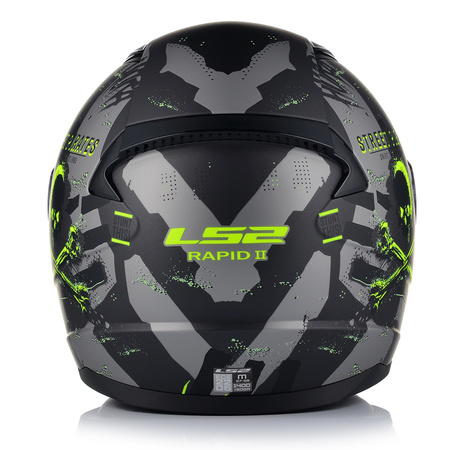 KASK MOTOCYKLOWY LS2 FF353 RAPID II PIRATES MAT + INTERKOM 1ST BLUETOOTH