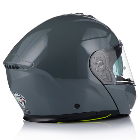 KASK MOTOCYKLOWY VITO FURIO CZARNY MAT SZCZĘKOWY + INTERKOM VITO BLUETOOTH