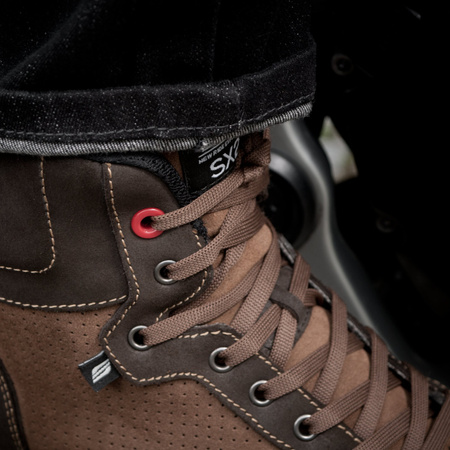 BUTY MOTOCYKLOWE | SHIMA SX-2 BROWN | KRÓTKIE MĘSKIE TRAMPKI + GRATISY