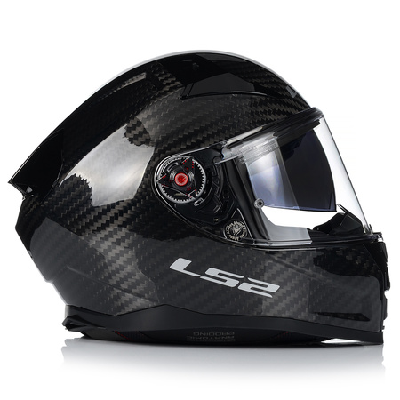 KASK MOTOCYKLOWY LS2 FF811 VECTOR II CARBON + PINLOCK + BLENDA + 2x SZYBA