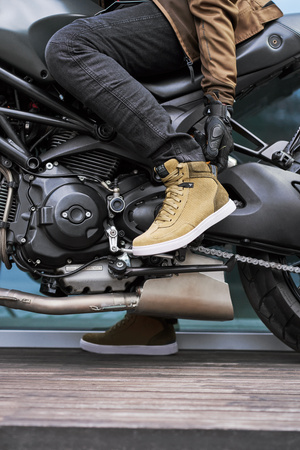BUTY MOTOCYKLOWE | SHIMA SX-2 EVO BROWN | KRÓTKIE MĘSKIE TRAMPKI + GRATISY