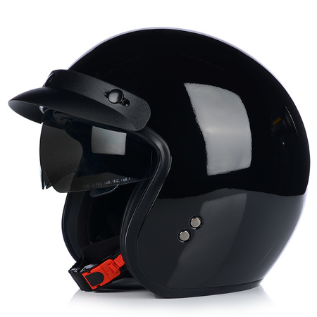 KASK MOTOCYKLOWY OTWARTY | VITO SPECJAL | CHOPPER CRUISER + DASZEK + BLENDA 