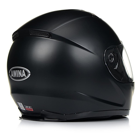 INTEGRALNY KASK MOTOCYKLOWY ZAMKNIĘTY NA MOTOR SKUTER AWINA MATOWY