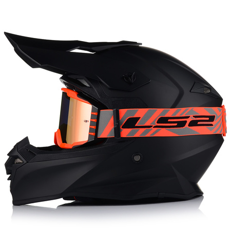 KASK MOTOCYKLOWY | VITO TIVOLI | OFF-ROAD ENDURO CROSS QUAD ATV + GOGLE LS2
