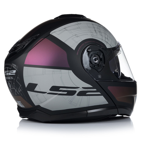 KASK MOTOCYKLOWY | LS2 FF908 STROBE II | SZCZĘKOWY SYSTEM PINLOCK + BLENDA