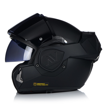  	KASK MOTOCYKLOWY | LS2 FF906 ADVANT NOIR | SZCZĘKOWY + PINLOCK + PLECAK