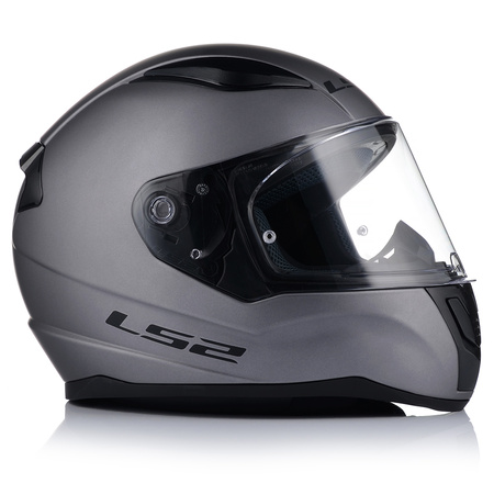 KASK MOTOCYKLOWY LS2 FF353 RAPID II TITAN MATT SYSTEM PINLOCK ECER 22.06
