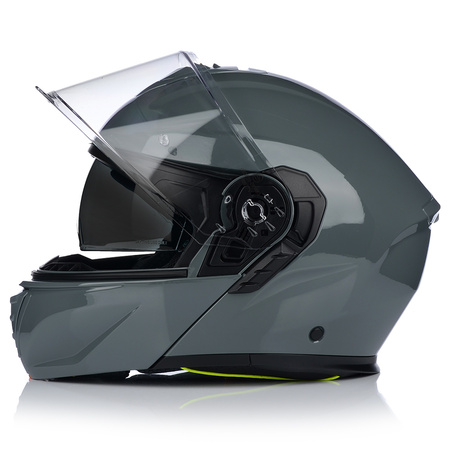 KASK MOTOCYKLOWY | VITO FURIO NARDO GREY | SZCZĘKOWY SYSTEM PINLOCK +BLENDA 