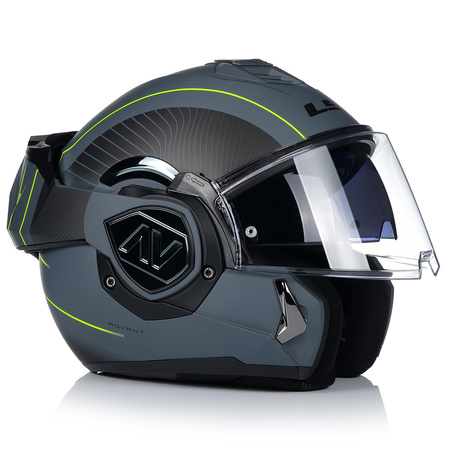 KASK MOTOCYKLOWY | LS2 FF906 ADVANT COOPER | SZCZĘKOWY + PINLOCK + PLECAK 