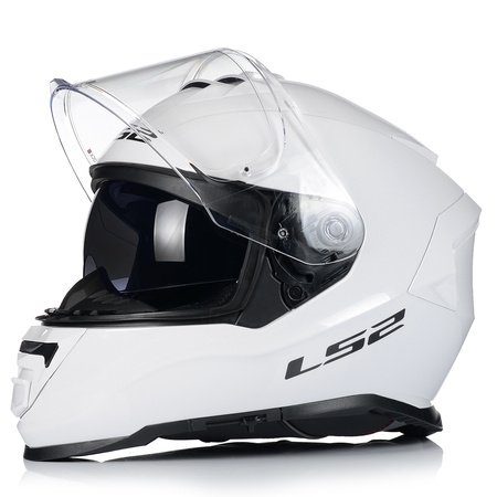 KASK MOTOCYKLOWY LS2 FF800 STORM II SOLID + PINLOCK + BLENDA ECER 22.06