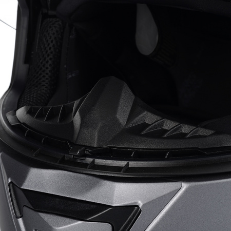 KASK MOTOCYKLOWY LS2 FF800 STORM II TITANUM + PINLOCK + BLENDA ECER 22.06