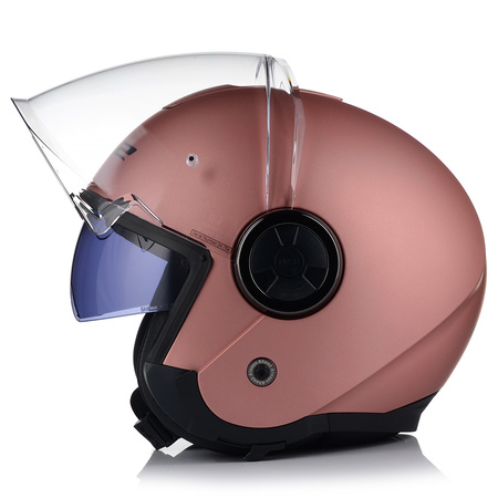 OTWARTY KASK MOTOCYKLOWY LS2 OF620 DAMSKI RÓŻOWY ŚLICZNY 22.06 + BLENDA