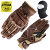 RĘKAWICE MOTOCYKLOWE | SHIMA AVIATOR LIGHT BROWN | MĘSKIE SKÓRZANE + GRATIS
