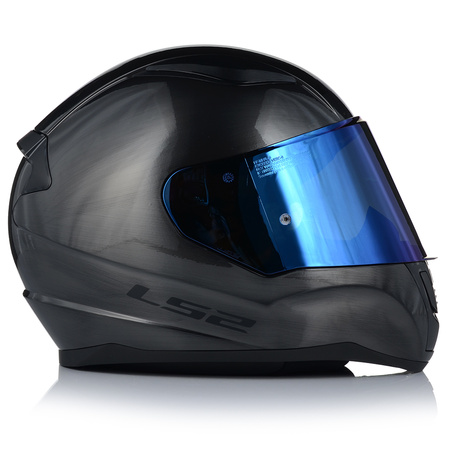 KASK MOTOCYKLOWY LS2 FF353 RAPID II JEANS TITANIUM + NIEBIESKA SZYBA 3XL