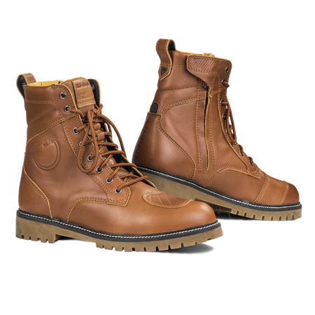 BUTY MOTOCYKLOWE | SHIMA THOMSON BROWN | DAMSKIE SKÓRZANE STYLOWE + GRATISY