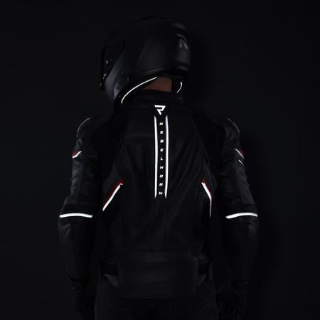 KURTKA MOTOCYKLOWA | REBELHORN VELOCE SPORT | MĘSKA SKÓRZANA + GRATISY
