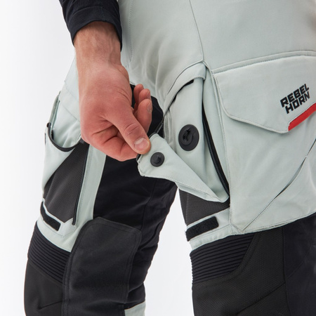 SPODNIE MOTOCYKLOWE | REBELHORN RANGE CE | TEKSTYLNE MESH REGULAR + GRATISY