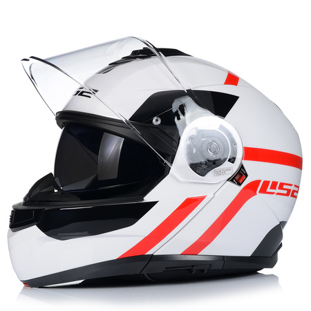 KASK MOTOCYKLOWY | LS2 FF908 STROBE II | SZCZĘKOWY SYSTEM PINLOCK + BLENDA