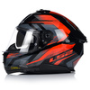 KASK MOTOCYKLOWY LS2 FF808 STREAM II FURY KEVLAR SYSTEM PINLOCK + BLENDA