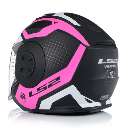 OTWARTY KASK MOTOCYKLOWY LS2 OF570 MAT 3w1 + DASZEK + SZYBA + BLENDA