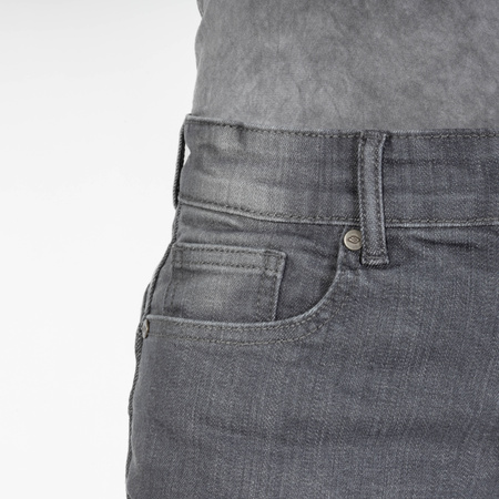 SPODNIE MOTOCYKLOWE | OZONE STRIKER SLIM FIT | DAMSKIE JEANSY GREY + GRATIS