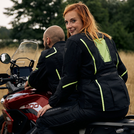 KURTKA MOTOCYKLOWA | REBELHORN HIKER III | TEKSTYLNA DAMSKA WODOODPORNA