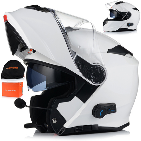 KASK MOTOCYKLOWY ORIGINE DELTA BT SZCZĘKOWY WBUDOWANY INTERKOM BLUETOOTH