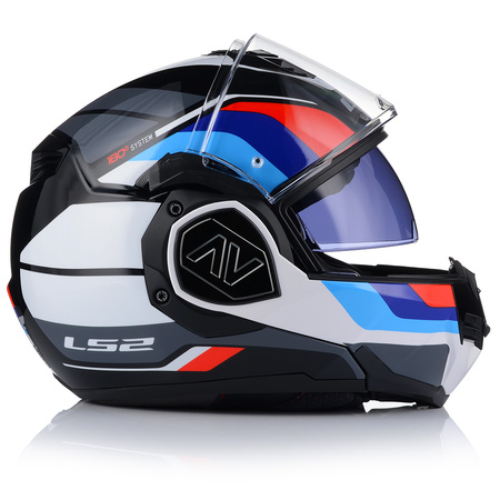 KASK LS2 FF906 ADVANT SPORT BLACK BLUE RED 06