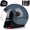 KASK MOTOCYKLOWY OTWARTY | VITO LORETO | NARDO GREY SKUTER CHOPPER ECE 22.06