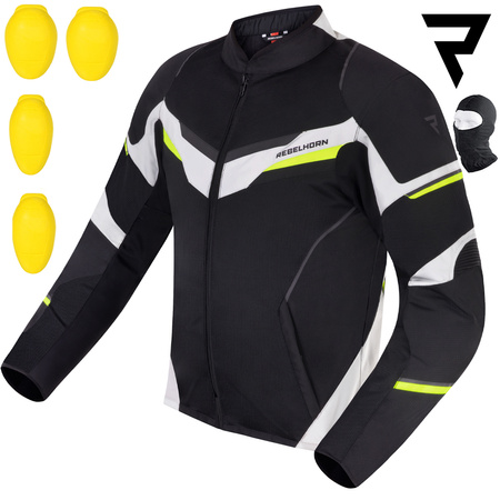 KURTKA MOTOCYKLOWA | REBELHORN FLUX | MIEJSKA WODOODPORNA + OCHRANIACZE