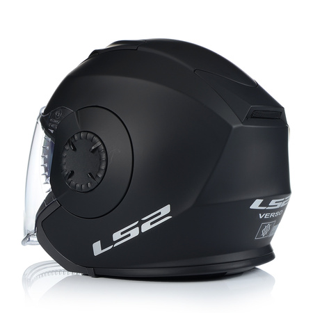 OTWARTY KASK MOTOCYKLOWY LS2 OF570 MAT 3w1 + DASZEK + SZYBA + BLENDA