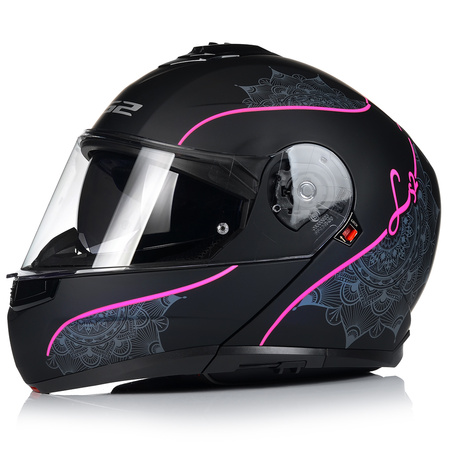 KASK MOTOCYKLOWY | LS2 FF908 STROBE II | SZCZĘKOWY SYSTEM PINLOCK + BLENDA