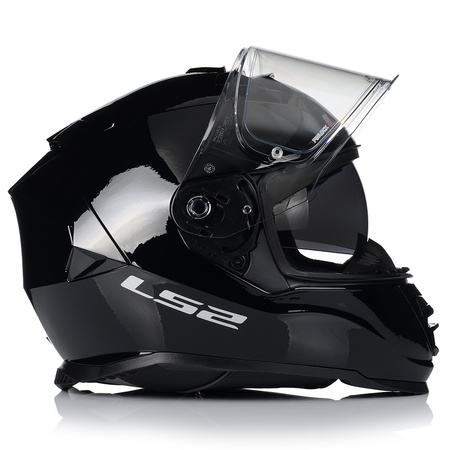 KASK MOTOCYKLOWY LS2 FF800 STORM II SOLID + PINLOCK + BLENDA ECER 22.06