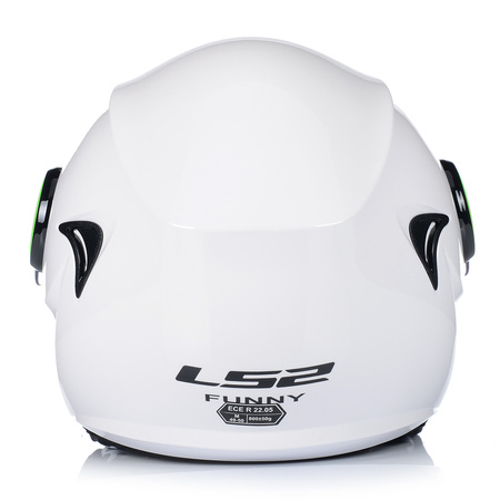 KASK MOTOCYKLOWY OTWARTY DLA DZIECI LS2 OF602 FUNNY NA SKUTER MOTOR ECE22-05