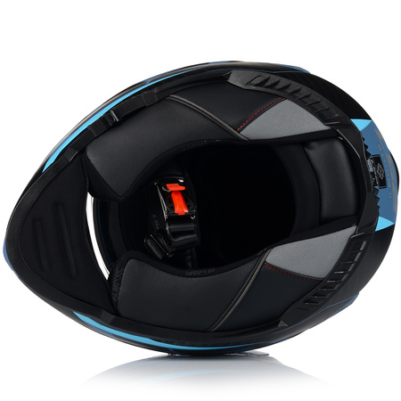 KASK MOTOCYKLOWY LS2 FF800 STORM II RACER + PINLOCK + BLENDA ECER 22.06