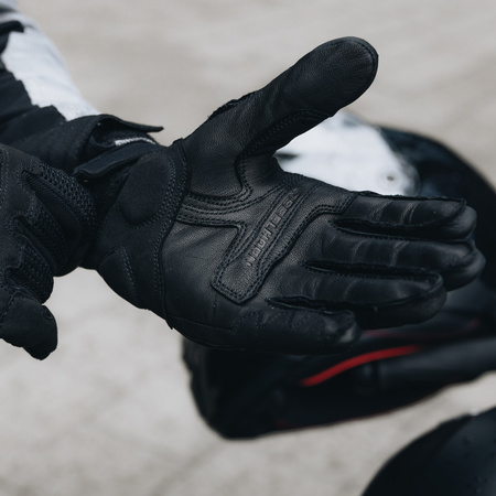 RĘKAWICE MOTOCYKLOWE | REBELHORN GAP III| MĘSKIE KRÓTKIE MIEJSKIE + GRATIS