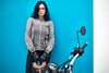 RĘKAWICE MOTOCYKLOWE | SHIMA RUSH LADY | KRÓTKIE DAMSKIE SKÓRA + GRATIS