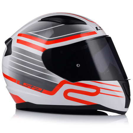 KASK MOTOCYKLOWY LS2 FF353 RAPID II CIRCUIT ECE 22.06 + CIEMNA SZYBA