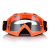 GOGLE MOTOCYKLOWE IMX MUD POMARAŃCZOWE CROSS QUAD ATV ENDURO WYMIENNA SZYBA